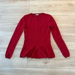 Neiman Marcus Cashmere Red Women's Sweater